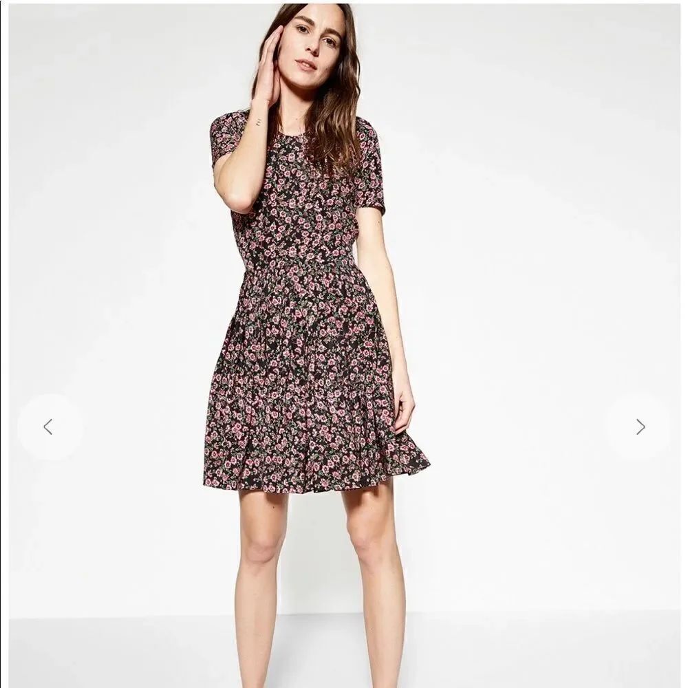 The KOOPLES forget me not floral print dress XS
